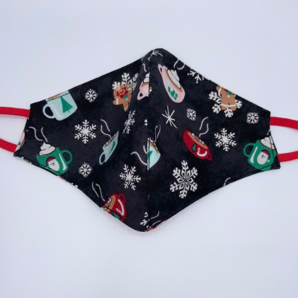 Handmade cozybeanz Holiday Kids Face Masks